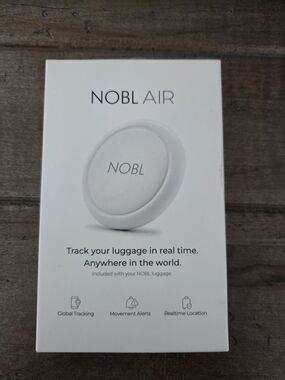Air White GPS Luggage Tracker - Real-Time Location